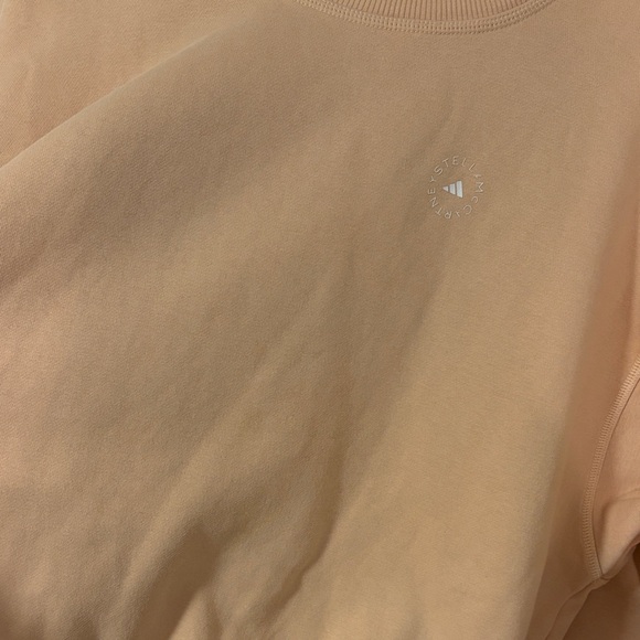 Adidas Stella McCartney Peach Sweatshirt (S) and Joggers (XS) Set - Picture 10 of 12